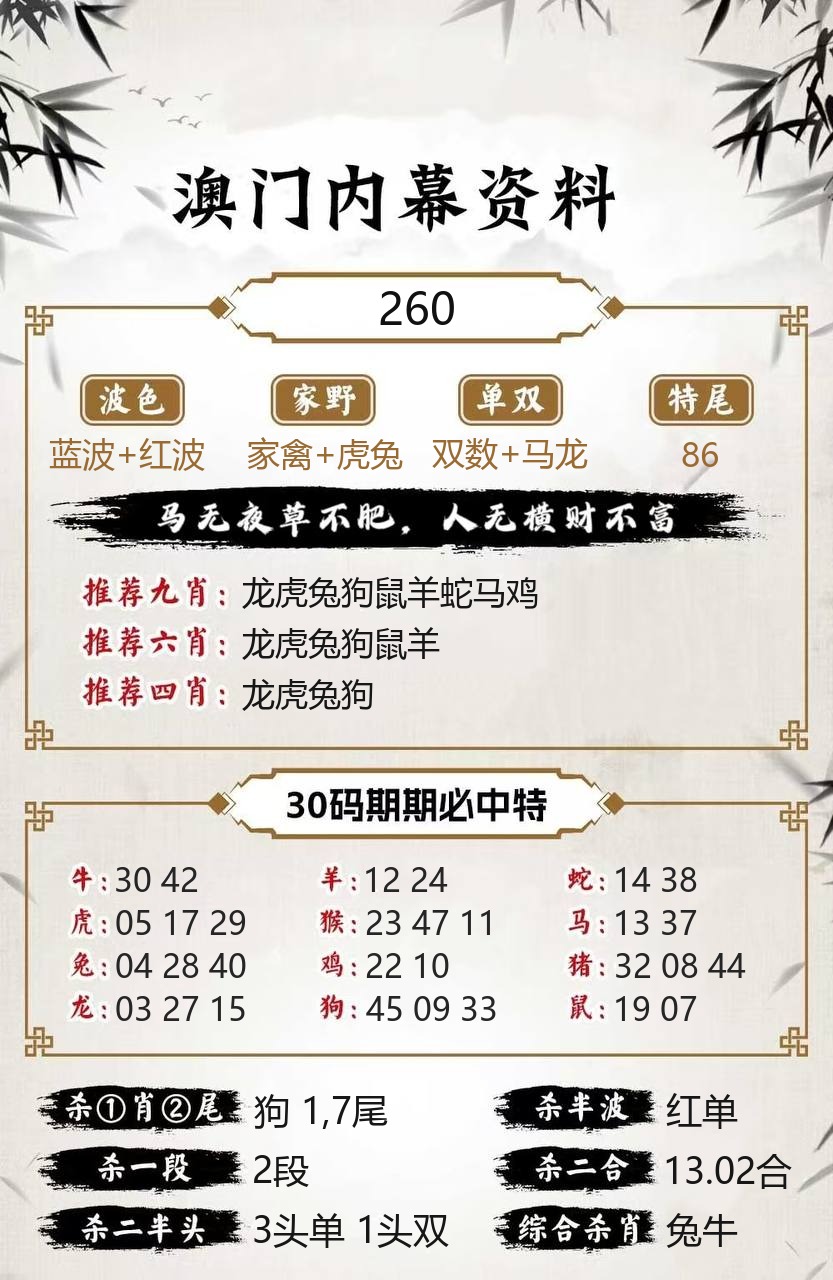 快乐49内幕资料模板